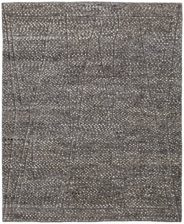 Feizy Rugs Dering Hand Knotted Wool Area Rug - Durable, Stain Resistant, Contemporary Design For High-traffic Areas Gray,Tan,Taupe Wool T27t6042chl000c00