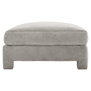 Bernhardt Bernhardt Mily Rectangular Cocktail Ottoman — Fully Upholstered, Relaxed Tailoring, Custom Fabrics, Durable Frame - Made to Order P1290A
