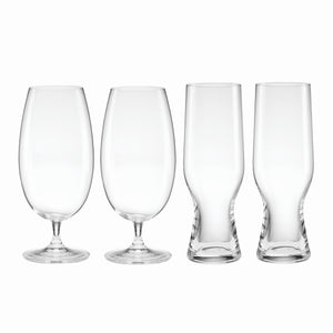 Lenox Tuscany Classics Assorted Beer Glass, Set of 4 Clear, NO COLOR GLASS,CRYSTAL 895251