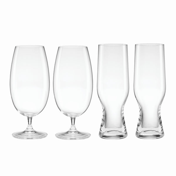 Lenox Tuscany Classics Assorted Beer Glass, Set of 4 Clear, NO COLOR GLASS,CRYSTAL 895251
