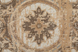 Feizy Rugs Celene Viscose/Polyester Machine Made French & Victorian Rug Tan/Brown/Gray 10' x 14'