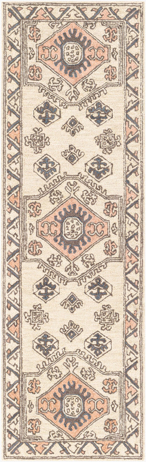 Surya Urfa Hand-tufted 2' X 3' Wool Rug - Elegant Traditional Style For Timeless Home Décor And Comfort Peach Wool Urf2300-268