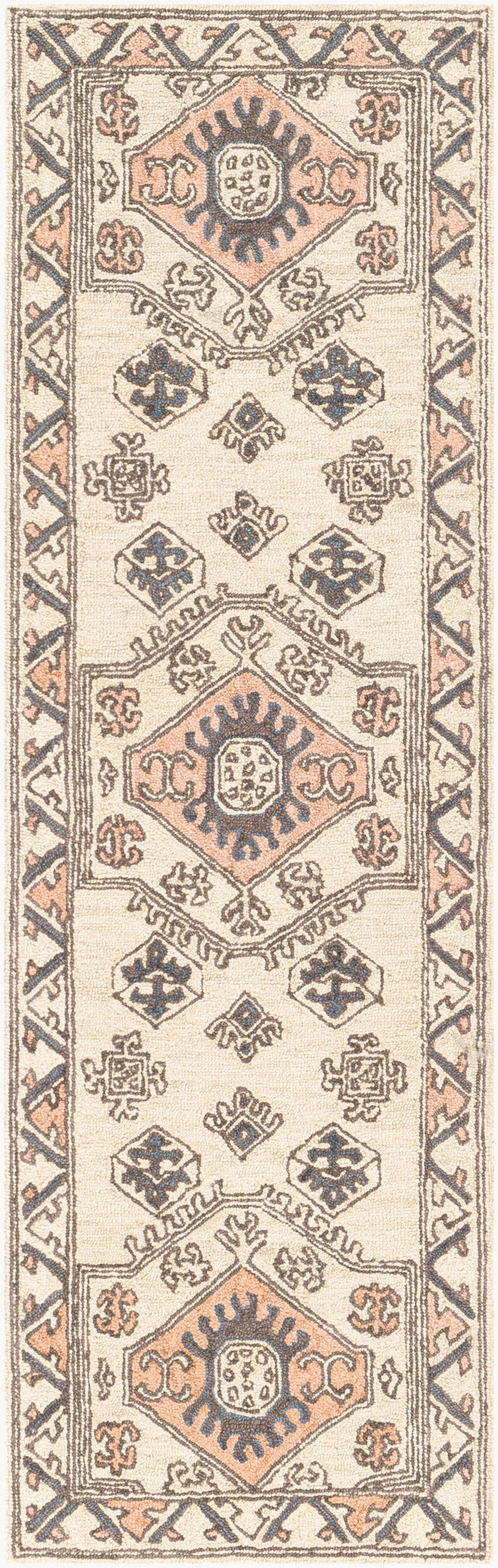Surya Urfa Hand-tufted 2' X 3' Wool Rug - Elegant Traditional Style For Timeless Home Décor And Comfort Peach Wool Urf2300-268
