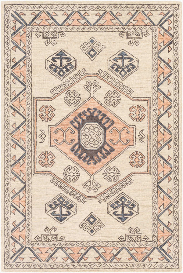 Surya Urfa Hand-tufted 2' X 3' Wool Rug - Elegant Traditional Style For Timeless Home Décor And Comfort Peach Wool Urf2300-23