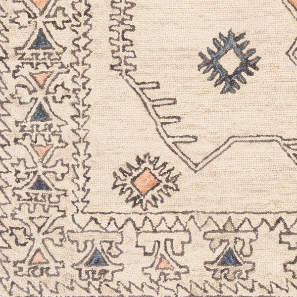 Livabliss Urfa Hand Tufted Wool Accent Rug Artisan Crafted for Entryways and Cozy Spaces Peach, Dusty Pi 8'10" x 12' URF2302-81012