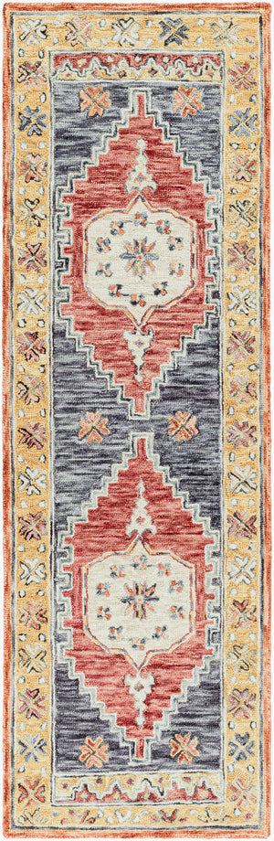 Surya Urfa Hand-tufted 2' X 3' Wool Rug - Elegant Traditional Style For Timeless Home Décor And Comfort Dark Red Wool Urf2305-268