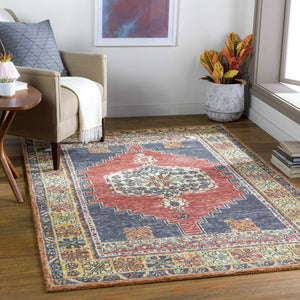 Surya Urfa Hand-tufted 2' X 3' Wool Rug - Elegant Traditional Style For Timeless Home Décor And Comfort Dark Red Wool Urf2305-23