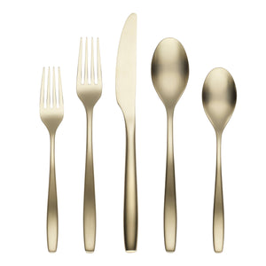 Lenox Cambridge Averie Champagne Satin 20-Piece Flatware Set NO COLOR METAL 506920CWA12R