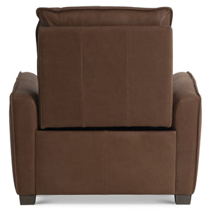Bernhardt Bernhardt Sorrento Leather Power Recliner With Usb, Plush Foam Seating, Tailored Tufting, Quiet Motorize 382RLO