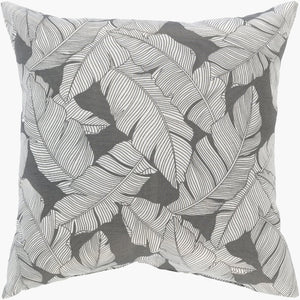 Surya Musa Coastal Woven Polyester Throw Pillow Nautical Beachside Accent for Sofa or Bed 20"L x 20"W Square USA002-2020