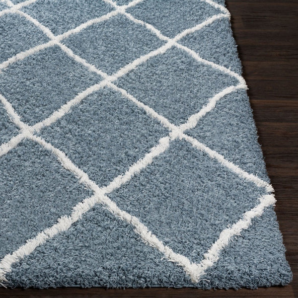 Livabliss Urban Shag Plush Polypropylene Accent Rug with Global Geometric Pattern for Entryways USG2309-23