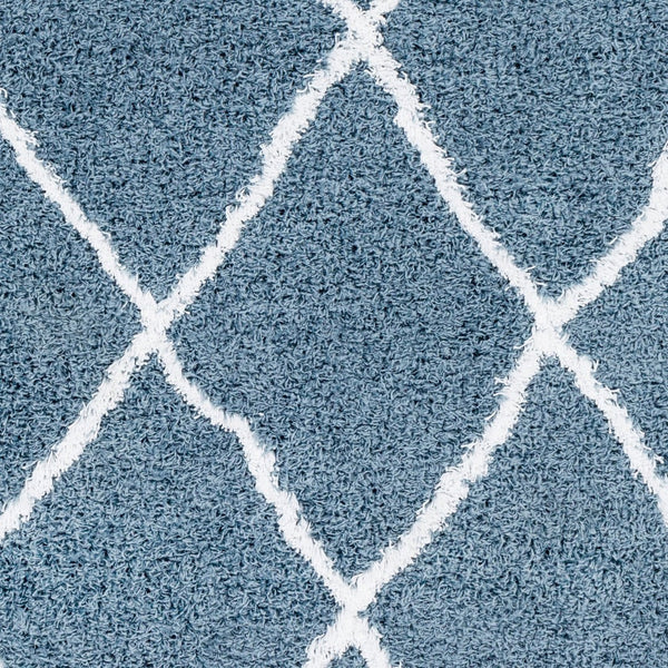 Livabliss Urban Shag Plush Polypropylene Accent Rug with Global Geometric Pattern for Entryways USG2309-23