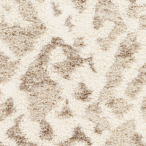 Livabliss Urban Shag Polypropylene Area Rug Plush High Pile Woven in Turkey for Living Rooms Beige, Medium B 6'7" x 9'6" USG2323-6796