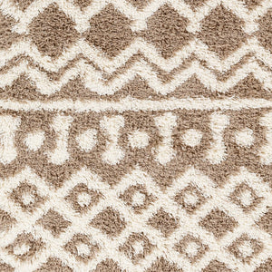 Livabliss Urban Shag Plush Polypropylene Runner Rug for Hallways and Bohemian Eclectic Spaces Medium Brown, I 2'7" x 7'3" USG2343-2773