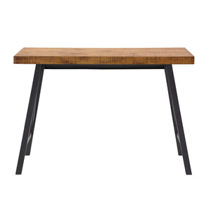 Homelegance By Top-Line Alastor Rustic X-Base Desk Natural MDF