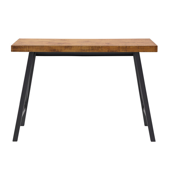 Homelegance By Top-Line Alastor Rustic X-Base Desk Natural MDF