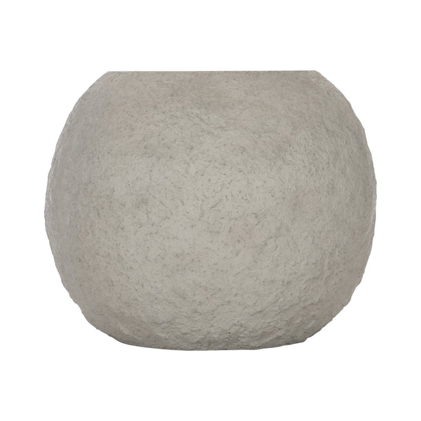 Bernhardt Bernhardt Cast Concrete Kaori Side Table - Sand Grey Modern Primitive Sculptural Accent, Durable Finish 309125