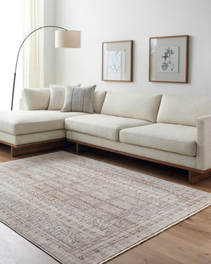 Livabliss Usonia Transitional Runner Rug Polyester Fringe Hallway Entryway Neutral Woven Accent White, Gray 9' x 12'5" USO2304-9125