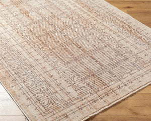 Livabliss Usonia Transitional Runner Rug Polyester Fringe Hallway Entryway Neutral Woven Accent White, Gray 9' x 12'5" USO2304-9125