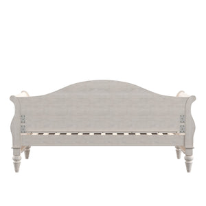 Homelegance By Top-Line Esteban Traditional Wood Slat Daybed White Rubberwood