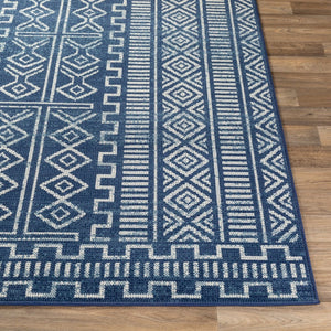Livabliss Ustad Machine Woven Polypropylene Accent Rug Global Pattern for Entryway or Bath UST2309-2211