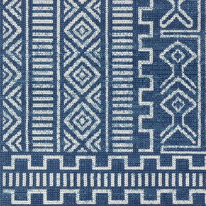 Livabliss Ustad Machine Woven Polypropylene Accent Rug Global Pattern for Entryway or Bath UST2309-2211