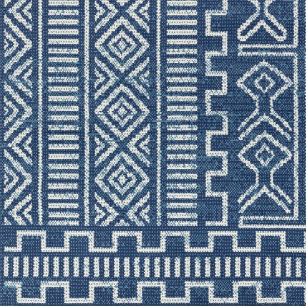 Livabliss Ustad Machine Woven Polypropylene Accent Rug Global Pattern for Entryway or Bath UST2309-2211