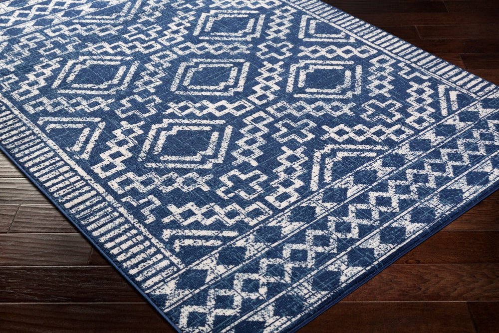 Livabliss Ustad Moroccan Geometric Polypropylene Accent Rug for Entryway Bath or Layered Decor UST2312-2211