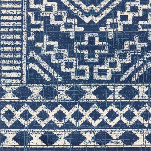 Livabliss Ustad Moroccan Geometric Polypropylene Accent Rug for Entryway Bath or Layered Decor UST2312-2211