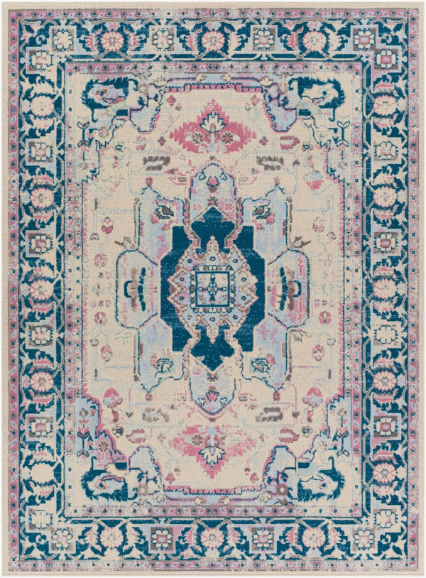 Livabliss Ustad Persian Inspired Machine Woven Polypropylene Rug for Entryways and Bedrooms UST2328-2211