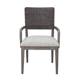 Scott Living Home Griffith Woven Back Arm Chair