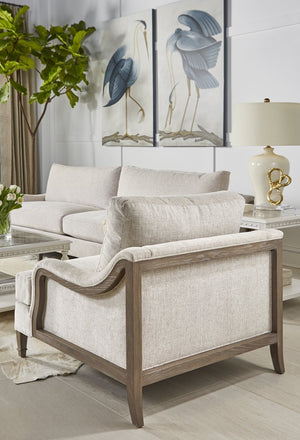 A.R.T. Furniture Somerton End Table With Inset Grey Carrera Marble Top And Adjustable Levelers For Stylish Living White Parawood Solids,Ash Veneer,Stone 303304-2824