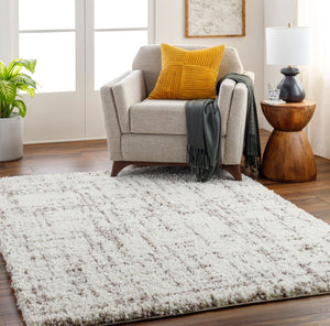 Livabliss Ultra Plush Polyester Shag Area Rug Scandinavian Modern Style for Living Bedroom UTG2304-537