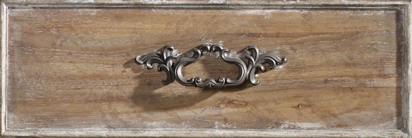 Hooker Furniture Chatelet Caramel Froth Dresser With Pecky Pecan Veneers, Felt & Cedar-Lined Drawers, Burnished Bronze Finish 5300-90001