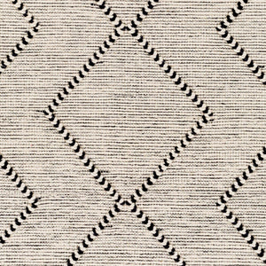 Livabliss Uttar Handwoven Flatweave Area Rug Wool Blend Global Pattern with Fringe Accent UTT2303-69
