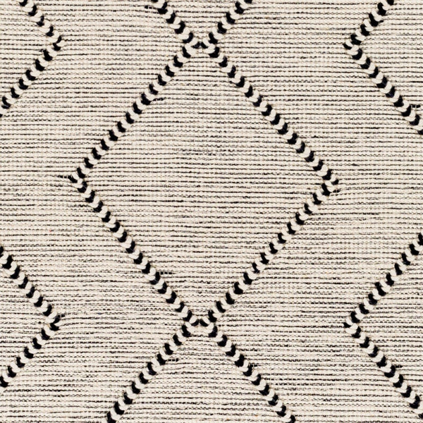 Livabliss Uttar Handwoven Flatweave Area Rug Wool Blend Global Pattern with Fringe Accent UTT2303-69