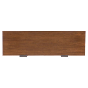 Bernhardt Bernhardt Brasea Suar Wood Six Drawer Dresser with Steel Base for Modern Bedrooms 394054