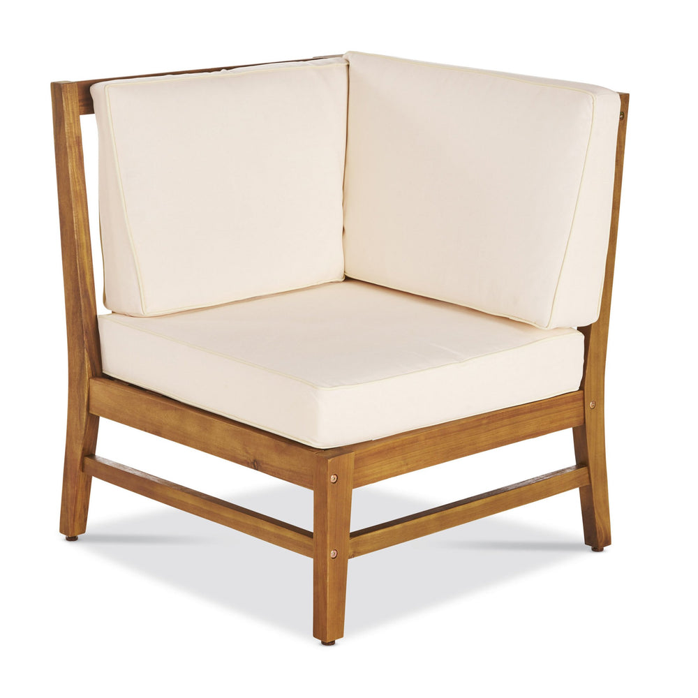 English Elm Perla Armless Accent Chair Tailored Low Profile Upholstered Seat for Living Room 58941.00CONCRM