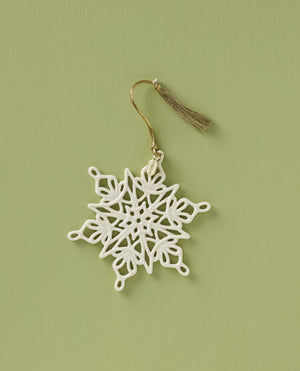 Lenox 2024 Snow Fantasies Snowflake Ornament Ivory, NO COLOR PORCELAIN 895772