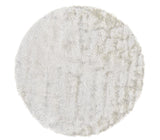 Feizy Rugs Indochine Plush Hand-tufted Polyester Shag Rug - Luxurious High Pile For Contemporary Spaces White Polyester 4944550fwht000n80