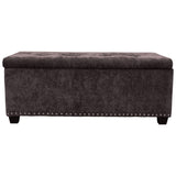 Parker House Parker Living Sleep Chloe - French Storage Bench French Grey 100% Polyester (SW) BCHL-BENCH-FRE