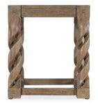 Commerce & Market Jack O'bein End Table Medium Wood CommMarket Collection 7228-80204-85 Hooker Furniture