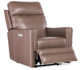 Twain Zero Gravity Power Recliner w/Power Headrest and Lumbar Brown SS645-PHZL1-070 Hooker Furniture