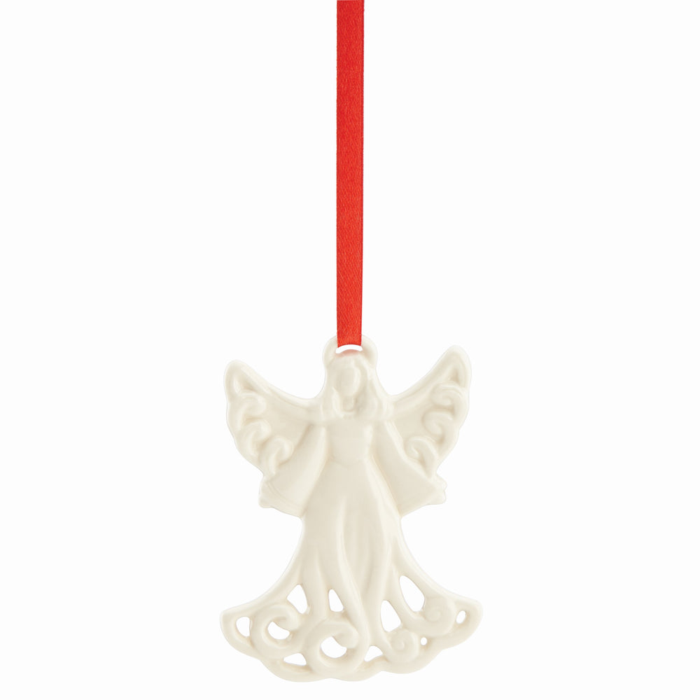 Lenox Angel Charm Ornament Ivory, IVORY PORCELAIN 6444822
