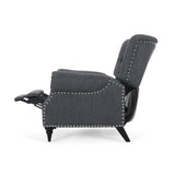 Christopher Knight Home® - Noble House - Sunapee Contemporary Tufted Recliner with Nailhead Trim