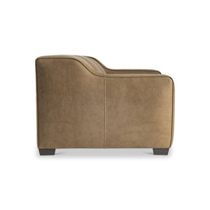 Bernhardt Bernhardt Flynn Power Leather Sofa With Hidden Controls, Pop-Up Headrest & Lift Footrest, Modern Club Style 757RLO