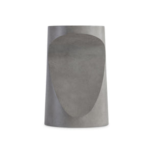 Bernhardt Bernhardt Sereno Accent Table In Sasso Faux-Stone Finish — Sculptural Rustic-Modern Side Table, 16" 329113