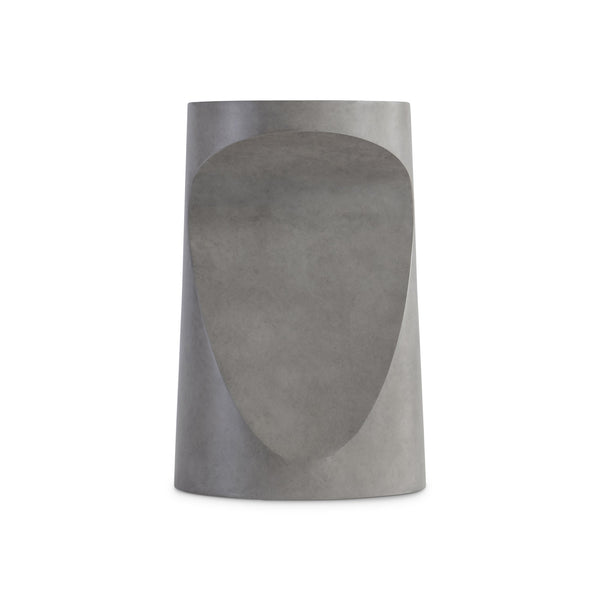 Bernhardt Bernhardt Sereno Accent Table In Sasso Faux-Stone Finish — Sculptural Rustic-Modern Side Table, 16" 329113