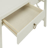 Homelegance By Top-Line Danika 2-Drawer Writing Desk White MDF