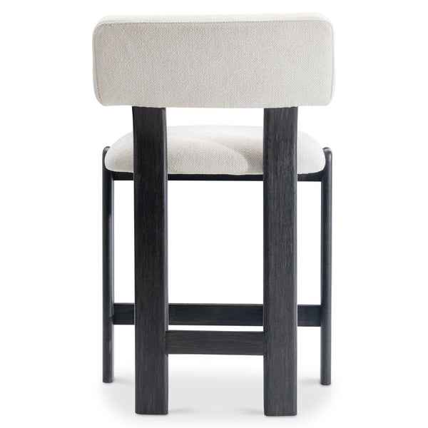 Bernhardt Bernhardt Baxter Upholstered Counter Stool with Wood Base for Kitchen or Bar L25581